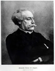 Portret van Alexander Dumas fils (1824-95) 1886